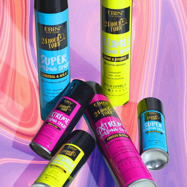 EBIN 24 Hour Tamer Extreme Holding Spray - Freeze & Stay