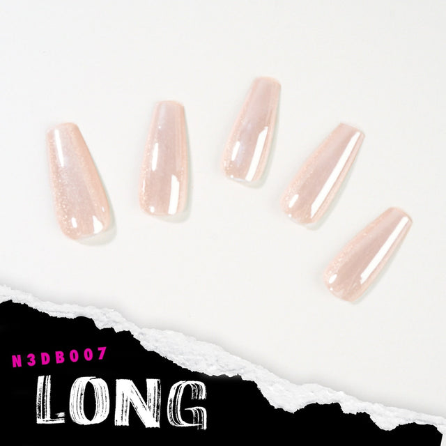 EBIN Press-On Nails Brooklyn Hottie #N3DB007 Long