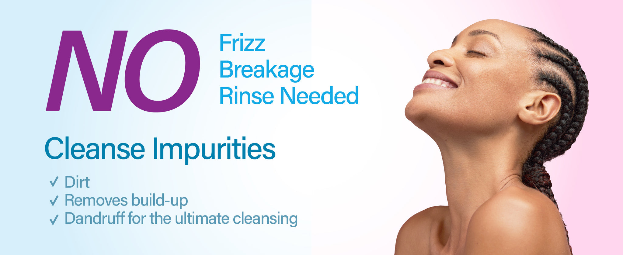 EBIN Braid Formula No-Rinse Cleansing Foam - Biotin