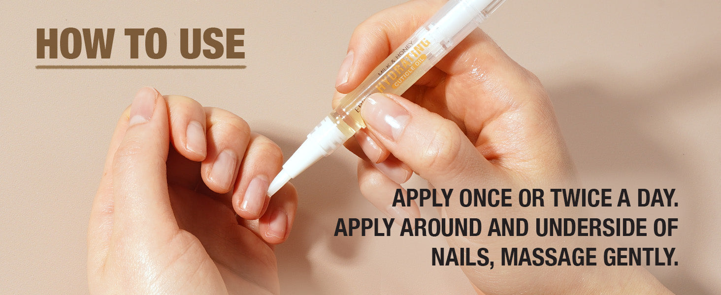 EBIN Cuticle & Nail Oil - Firming Pomegranate