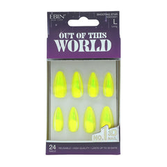 EBIN Press-On Nails Out Of This World - Shooting Star #N3DO001 Long