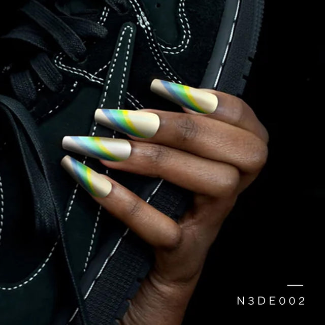 EBIN Press-On Nails Empire Dreams #N3DE002 X-Long