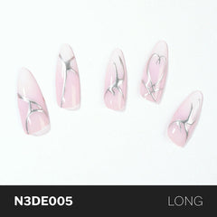 EBIN Press-On Nails Empire Dreams #N3DE005 Long