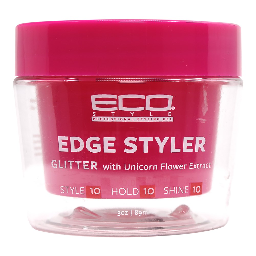 Eco Style Edge Styler Glitter w/ Unicorn Flower Extract