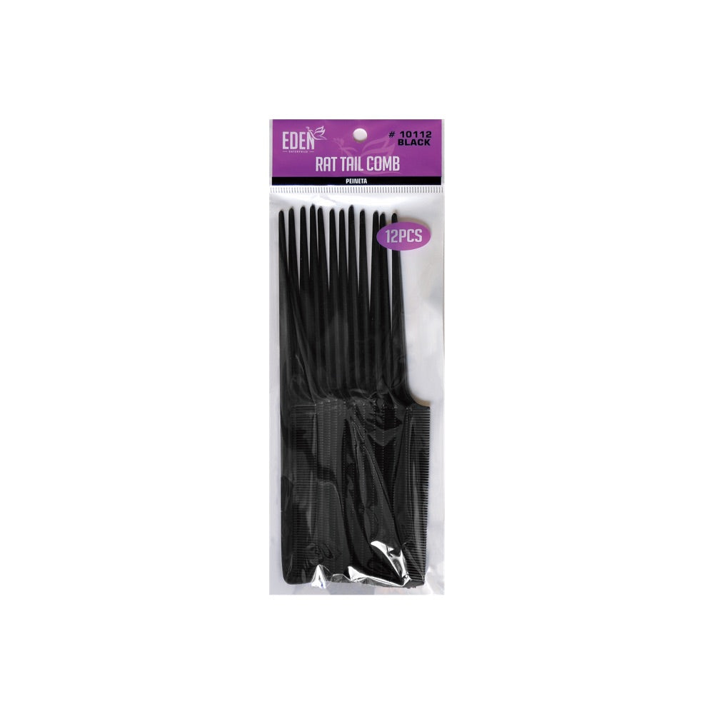 Rat Tail Comb (12pcs)