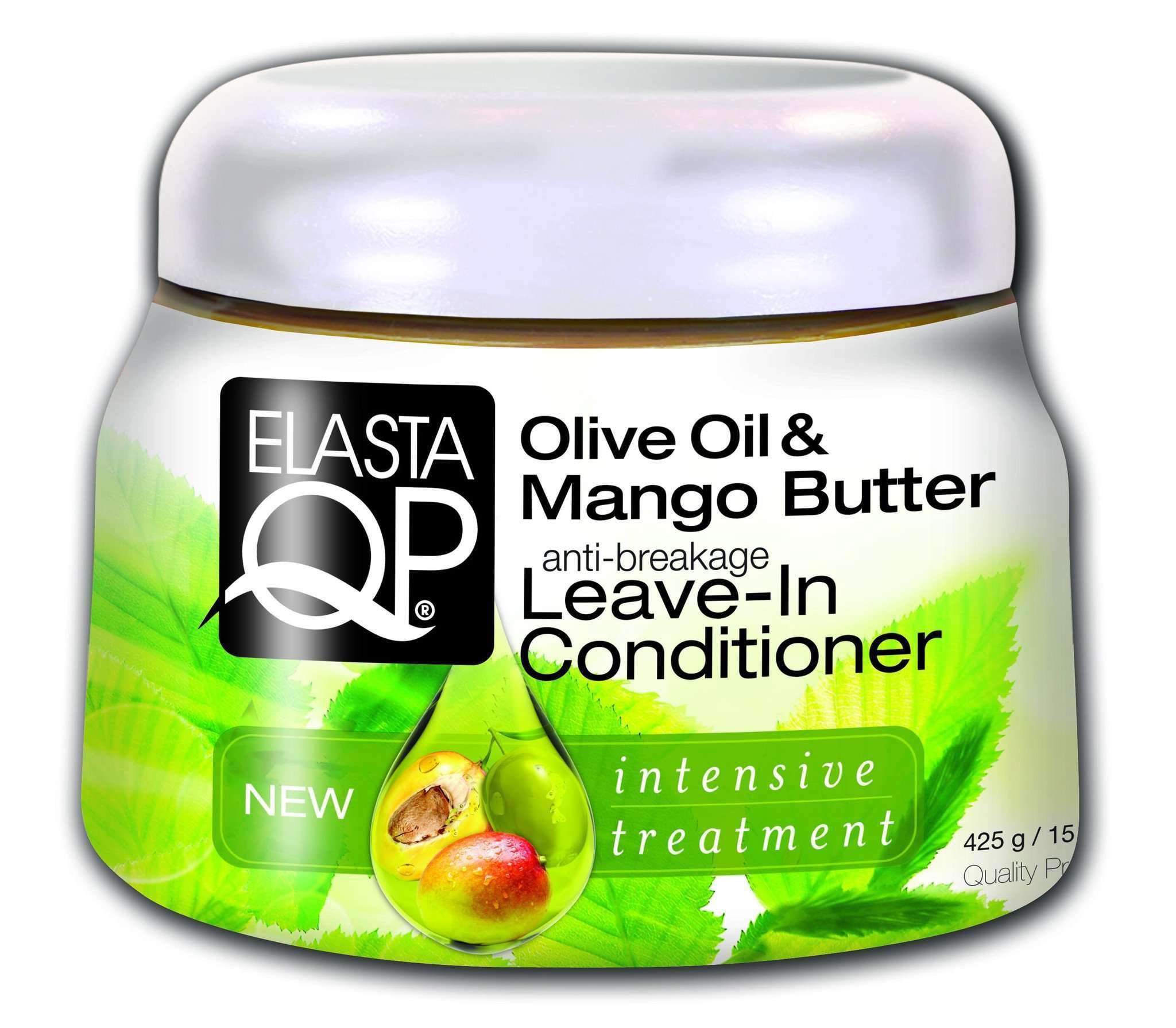 Elasta QP Olive Oil & Mango Butter Anti-Breakage Leave-In Conditioner 15oz