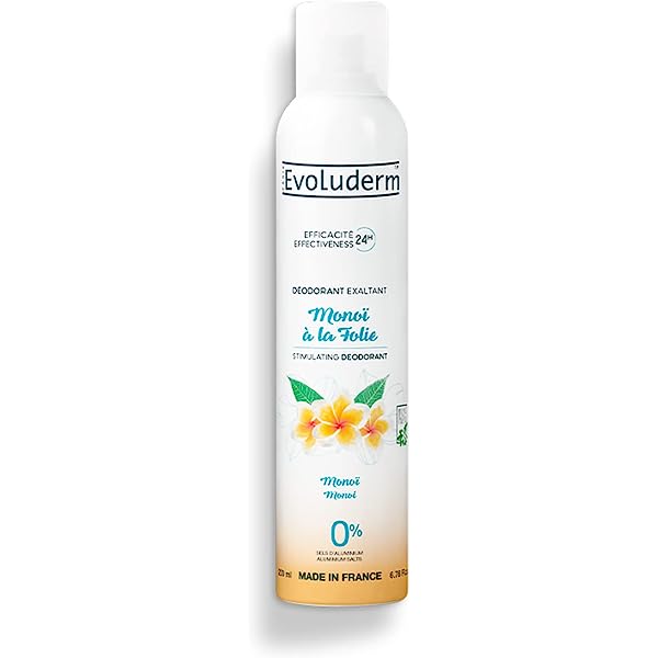 Evoluderm EVOLUDERM® DÉODORANT MONOÏ à la FOLIE - Authentic Skincare Treatment