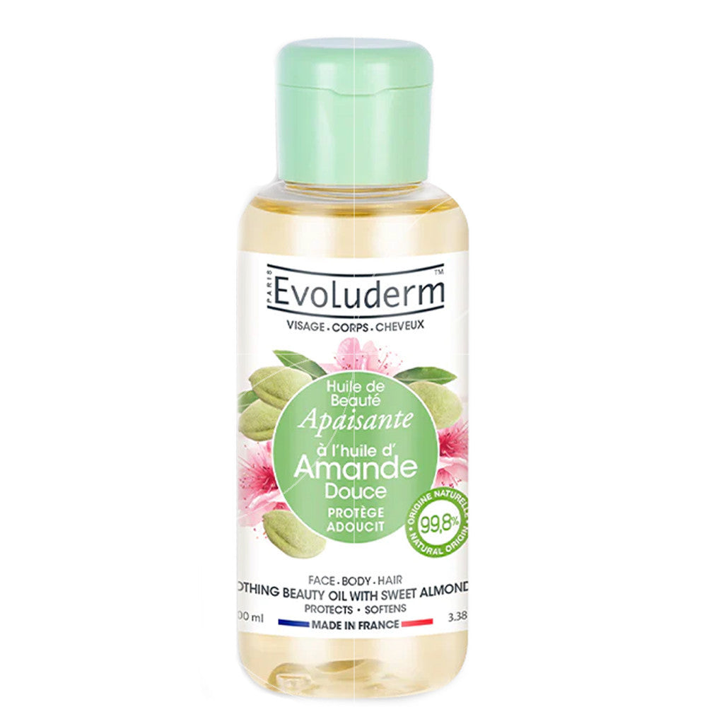 Evoluderm EVOLUDERM® HUILE APAISANTE D’AMANDE DOUCE - Authentic Skincare Treatment