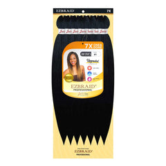 EZBRAID Professional 7X One & Done Pre-Stretched Braid 26" (52")