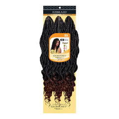 EZBRAID Ezcrochet 3X Bohemian Locs 18"