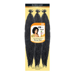 EZBRAID Ezcrochet 3X Bouncy Twist Braid 18"