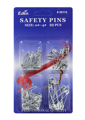 Eden Mixed Sizes Safety Pins #50116