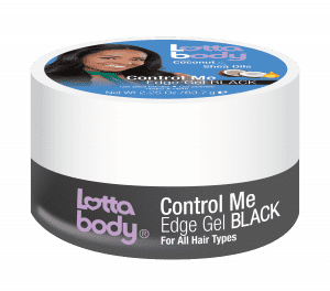 Lottabody Coconut & Shea Oils Control Me Edge Gel Black