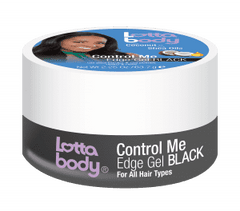 Lottabody Coconut & Shea Oils Control Me Edge Gel Black