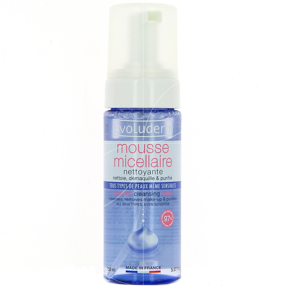 Evoluderm EVOLUDERM® MOUSSE MICELLAIRE NETTOYANTE - Authentic Skincare Treatment