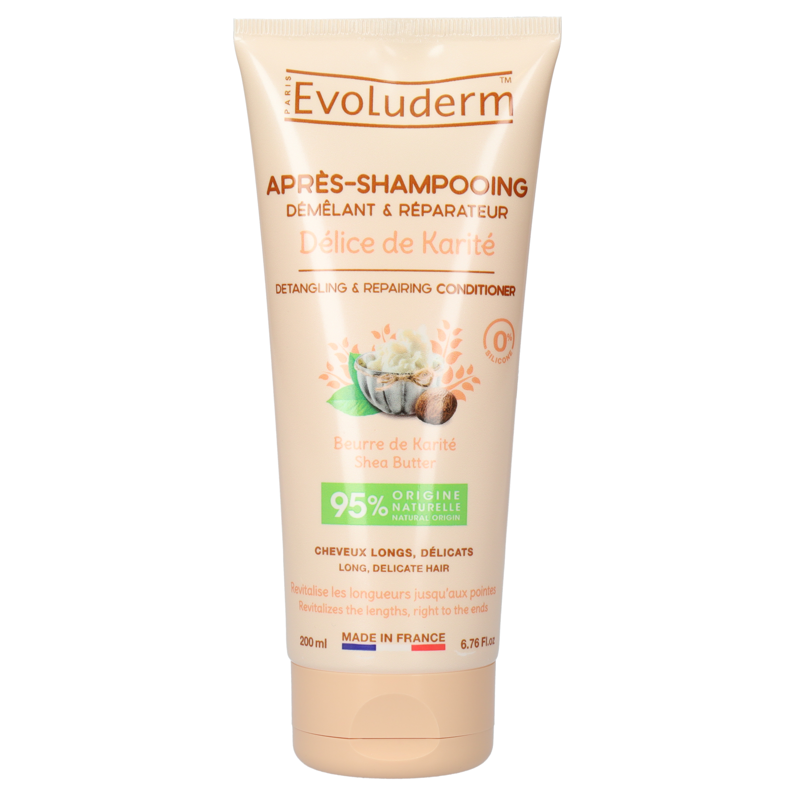 Evoluderm EVOLUDERM® DÉMÊLANT & RÉPARATEUR DÉLICE de KARITÉ - Authentic Skincare Treatment