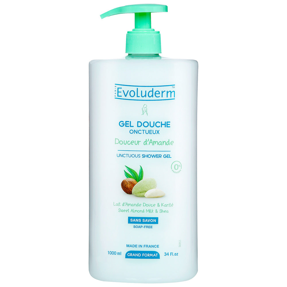 Evoluderm EVOLUDERM® GEL DOUCHE DOUCEUR D'AMANDE XL - Authentic Skincare Treatment