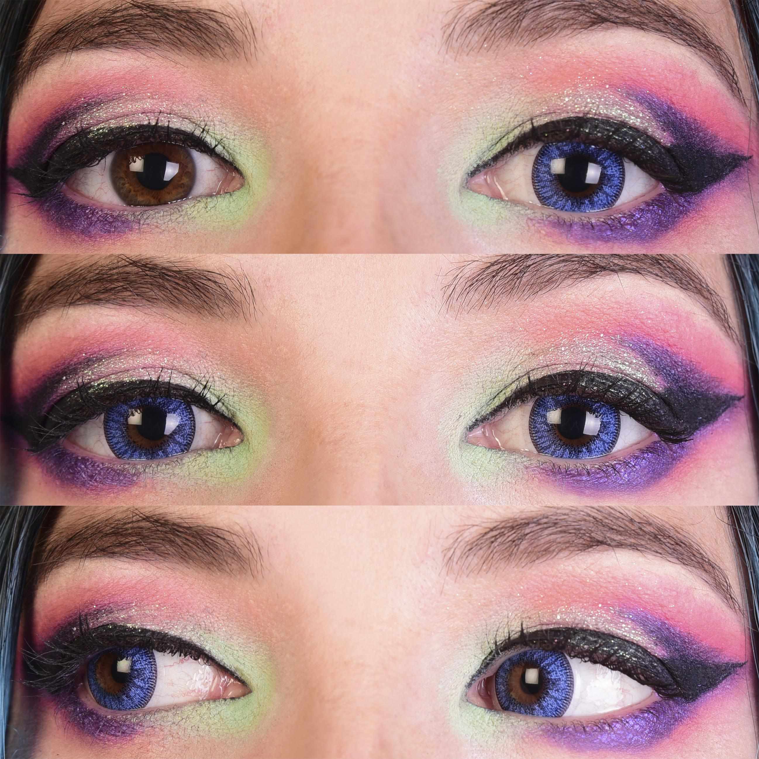 PRIMAL ® Moonlight Azure - Blue Colored contact Lenses