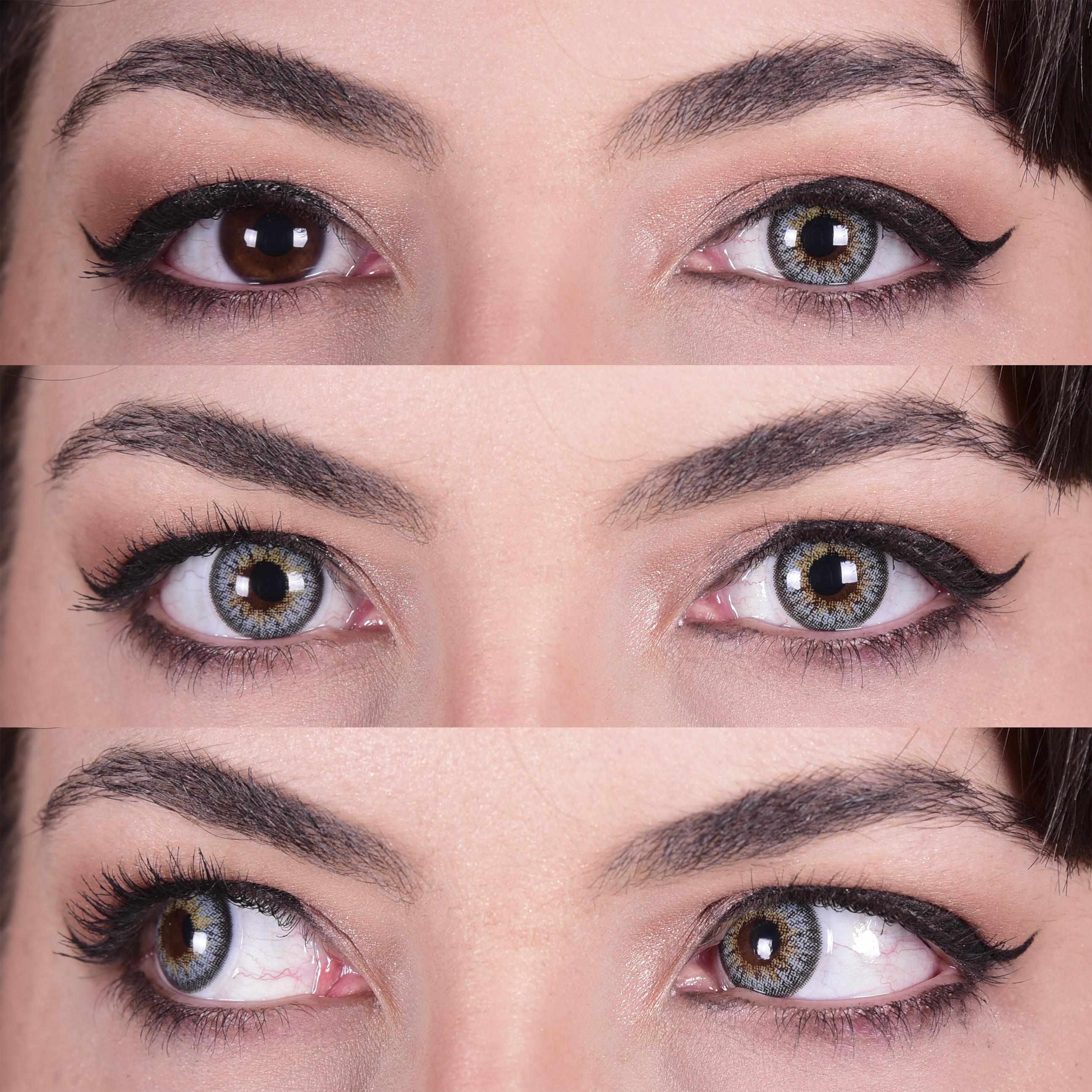 PRIMAL® Sunrise Azure - Blue Colored Contact Lenses