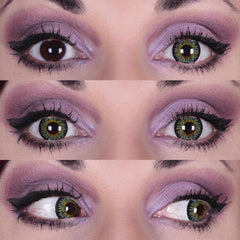 PRIMAL® Temptress Emerald - Green Colored Contact Lenses