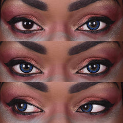 PRIMAL® Temptress Ocean - Blue Colored Contact Lenses