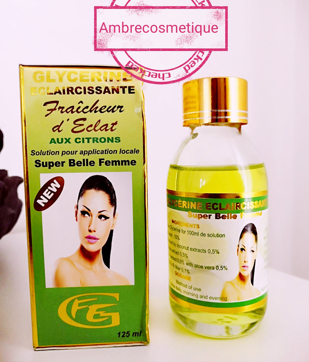 Premium Beauty FRAÎCHEUR d’ÉCLAT® GLYCERINE Éclaircissante aux CITRONS - Authentic Skincare Treatment