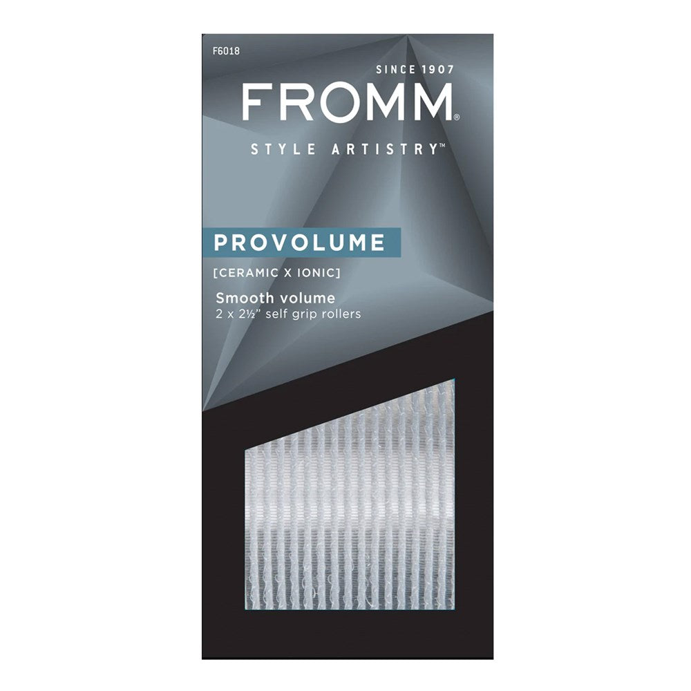 FROMM Pro Volume 2 1/2" Ceramic Hair Rollers - 2 Pack