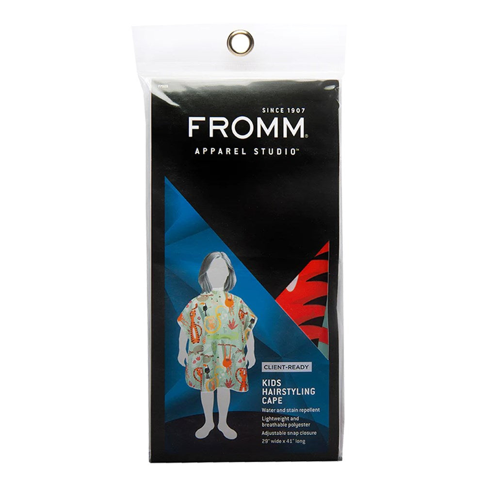 FROMM Kids Hairstyling Cape - Jungle Print