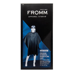 FROMM Premium Client Hairstyling Cape - Gunmetal