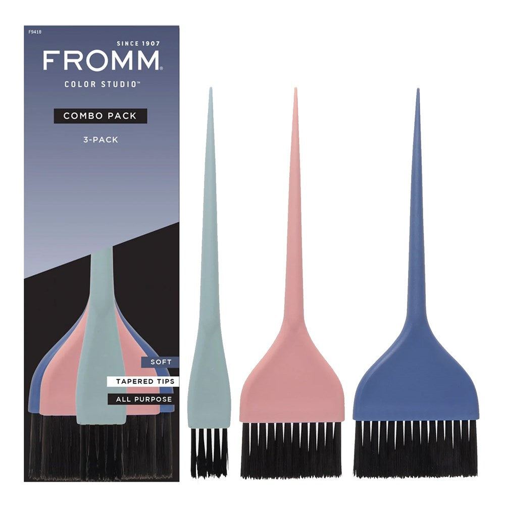 FROMM Soft Color Brush - Combo 3 Pack