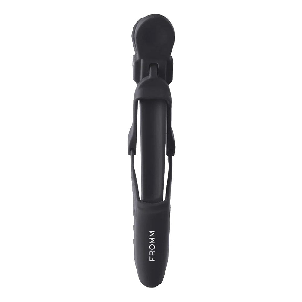 FROMM Soft Matte Gator Clips 4 Pack Black
