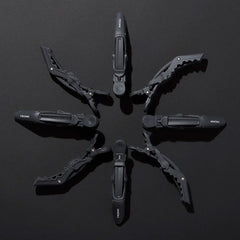FROMM Soft Matte Gator Clips 4 Pack Black