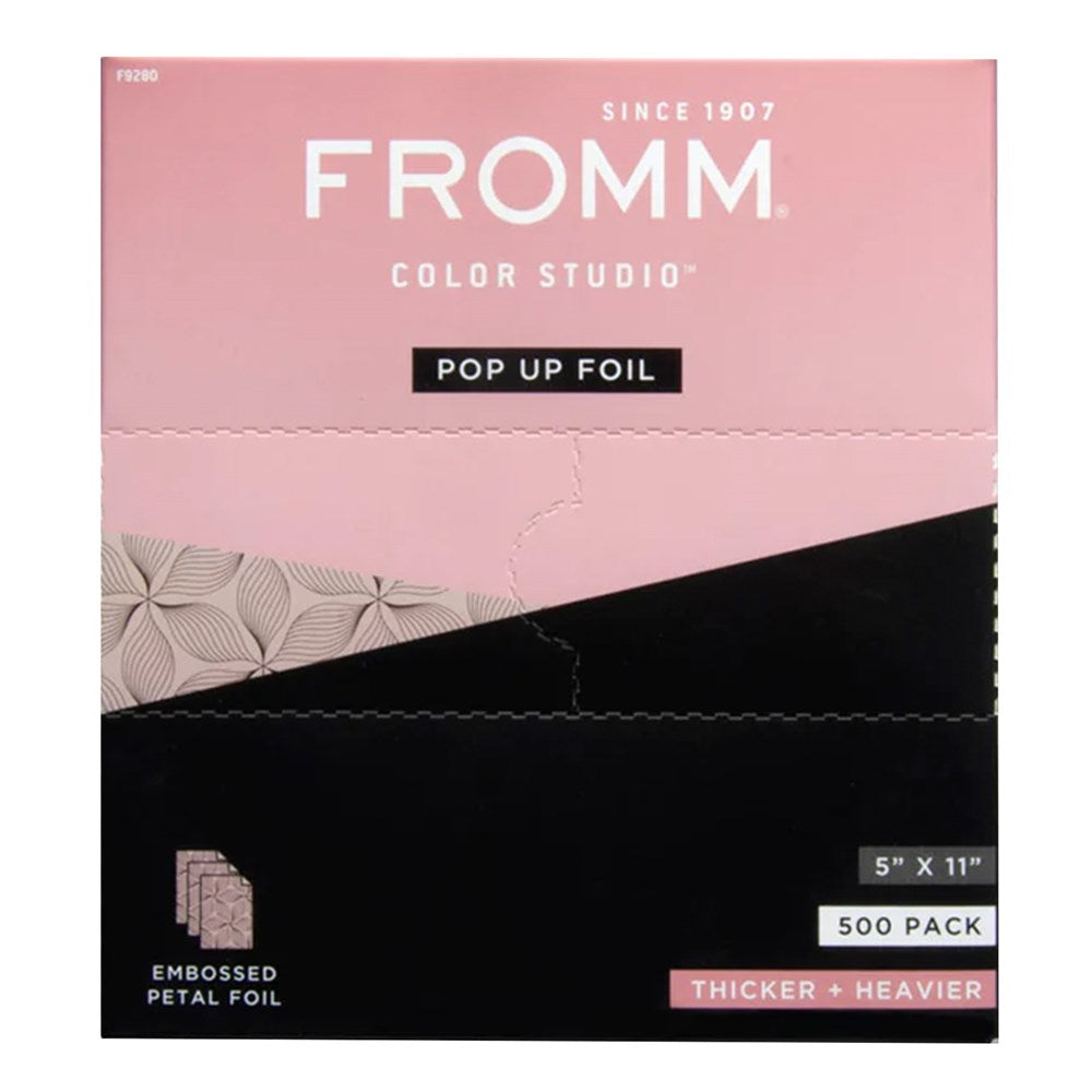 FROMM 5X11" Embossed Pop Up Foil Petals Print - 500 Pack