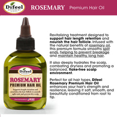 Difeel Premium Hair Oil - Rosemary