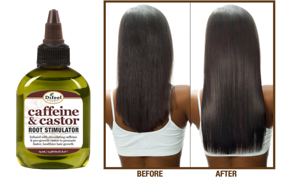 Difeel Caffeine & Castor Root Stimulator For Faster Growth