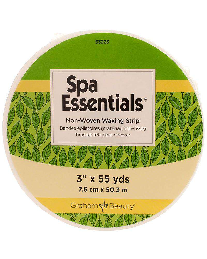 Graham Beauty Spa Essentials Non-Woven Waxing Strip Roll (3inch x 55yard)