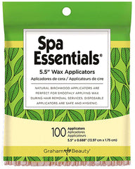 Graham Beauty Spa Essentials Wax Applicators (5.5inch)