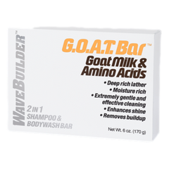 WaveBuilder G.O.A.T  2 In 1 Shampoo & Body Wash Bar