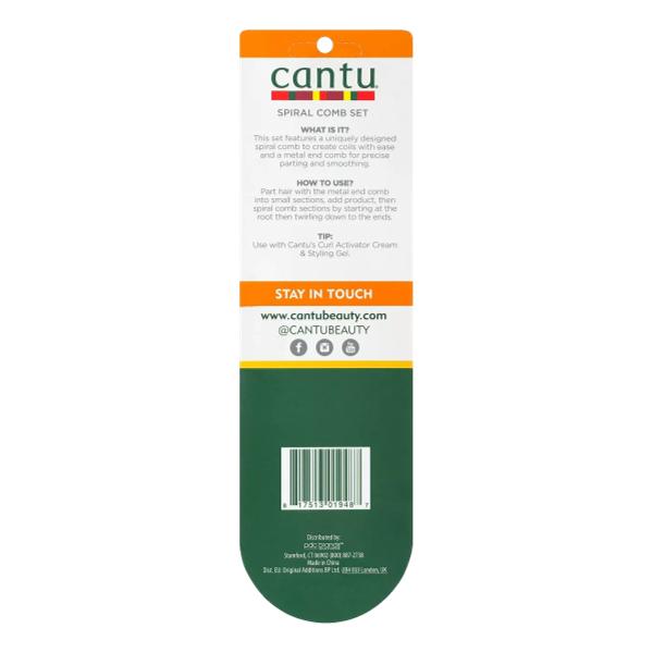 Cantu Style Part & Twist Comb Set