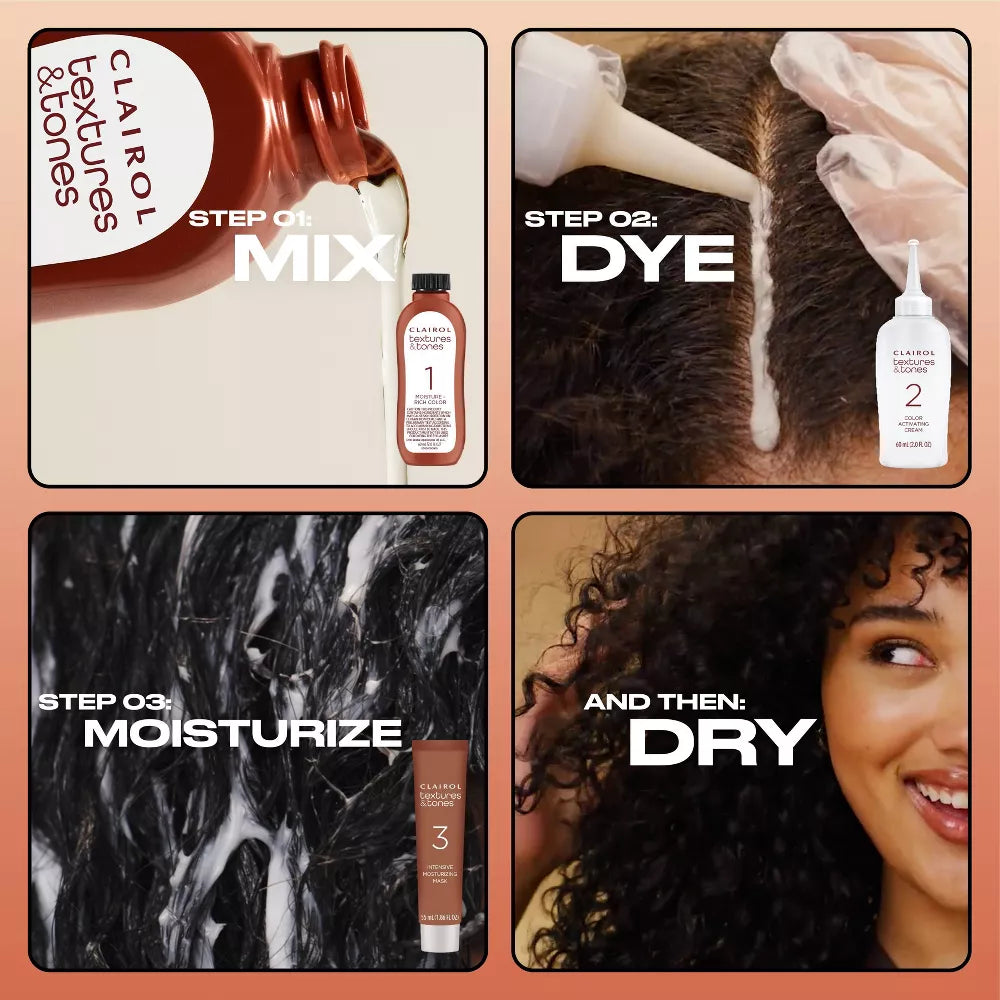 Clairol Textures & Tones Hair Color - 6G Honey Blonde