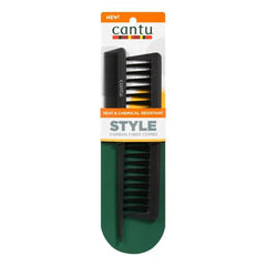 Cantu Heat & Chemical Resistant "Style" Carbon Fiber Comb Set