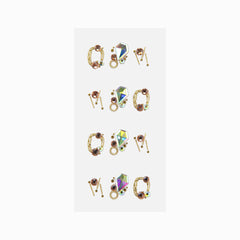 Nicka K Gemstone Nail Stickers - NSGM05
