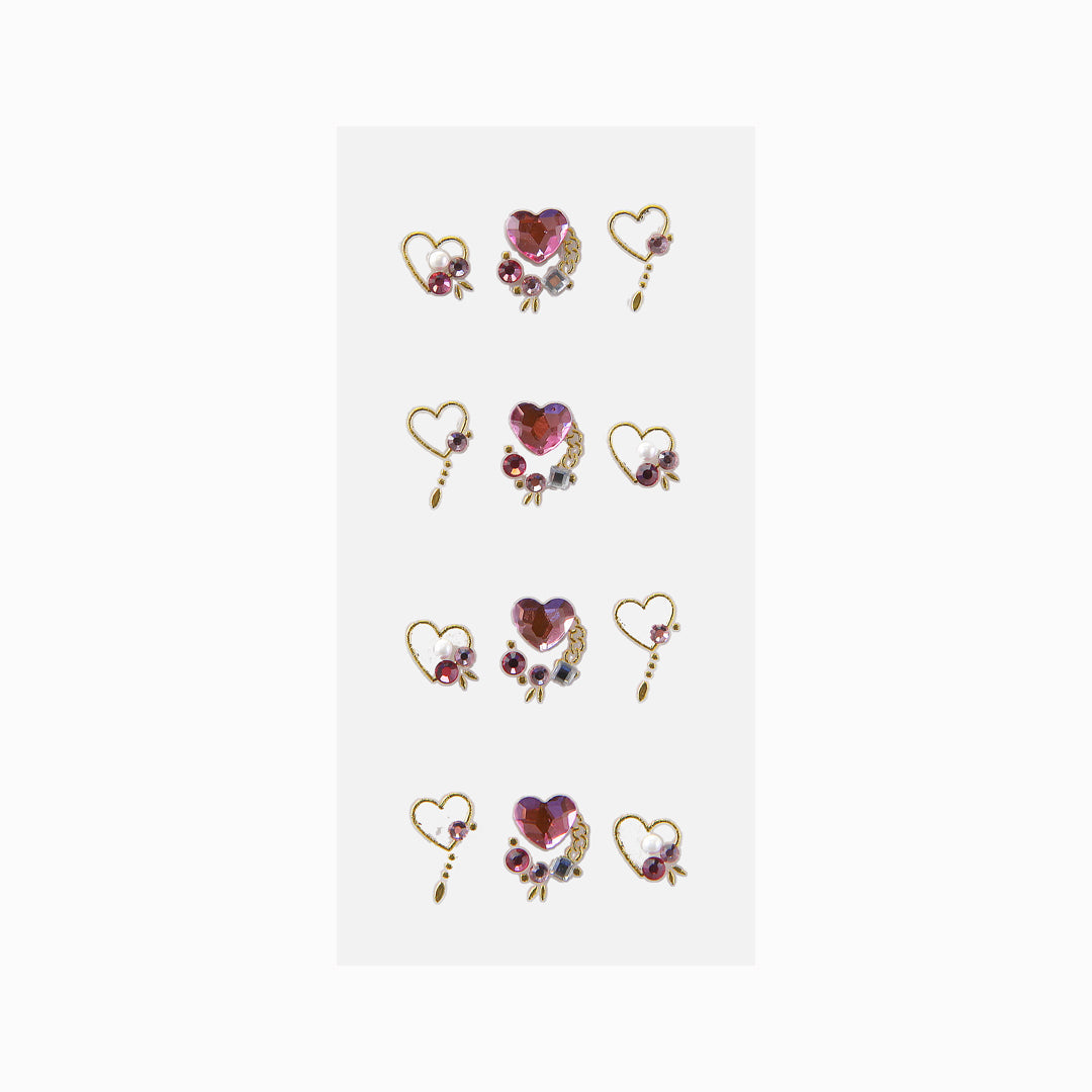Nicka K Gemstone Nail Stickers - NSGM07