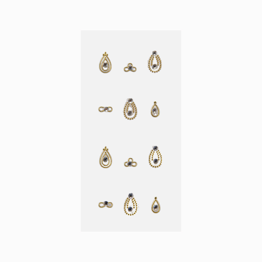 Nicka K Gemstone Nail Stickers - NSGM12