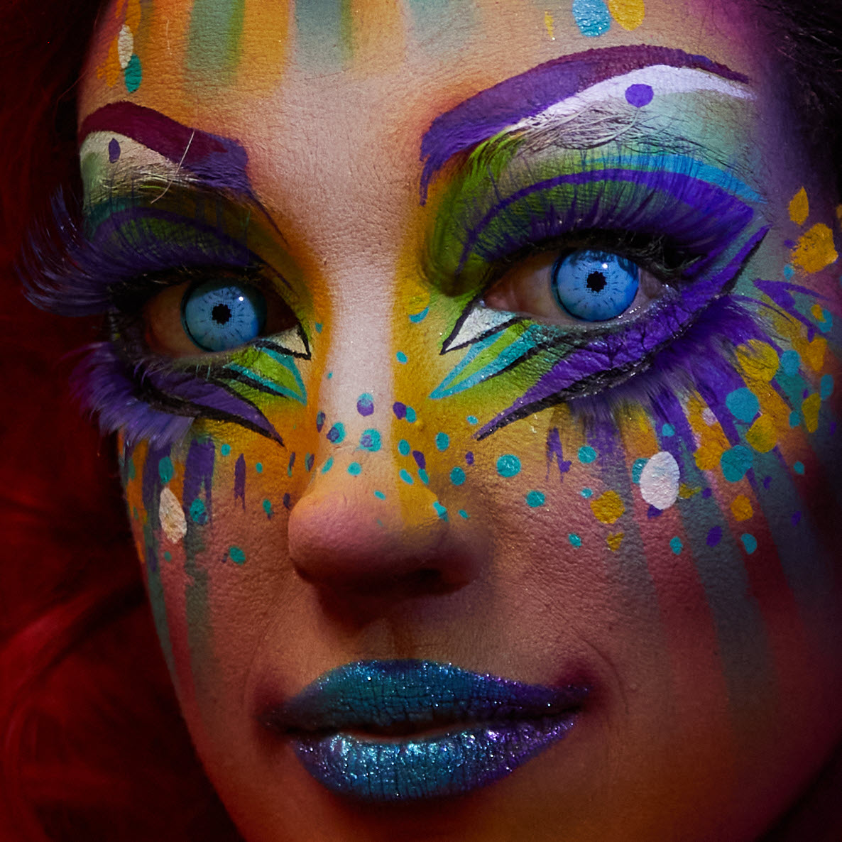 PRIMAL ® Primal Gojo Satoru Blue Cosplay Contact Lenses