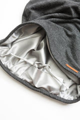 Grace Eleyae Adjustable Slap | Satin-Lined Cap - Gray
