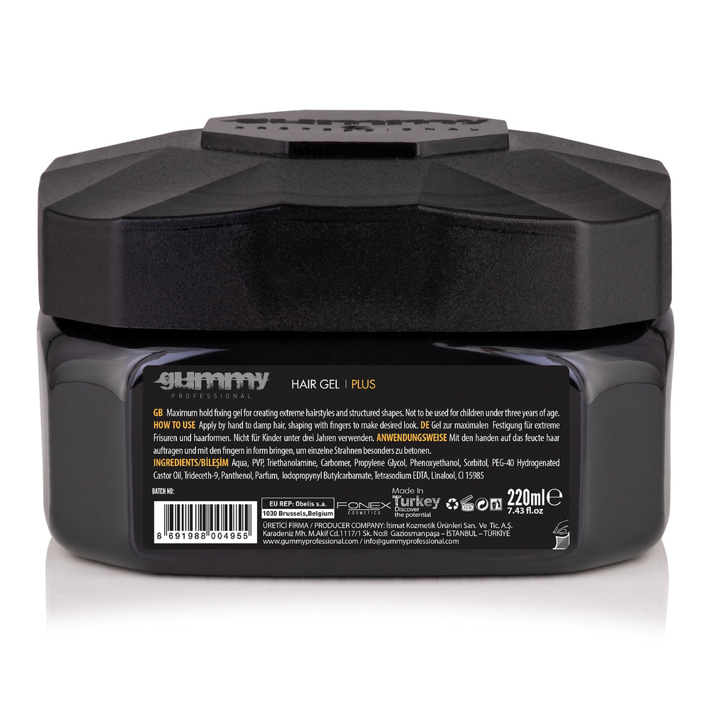 Gummy Professional Hair Gel - Plus