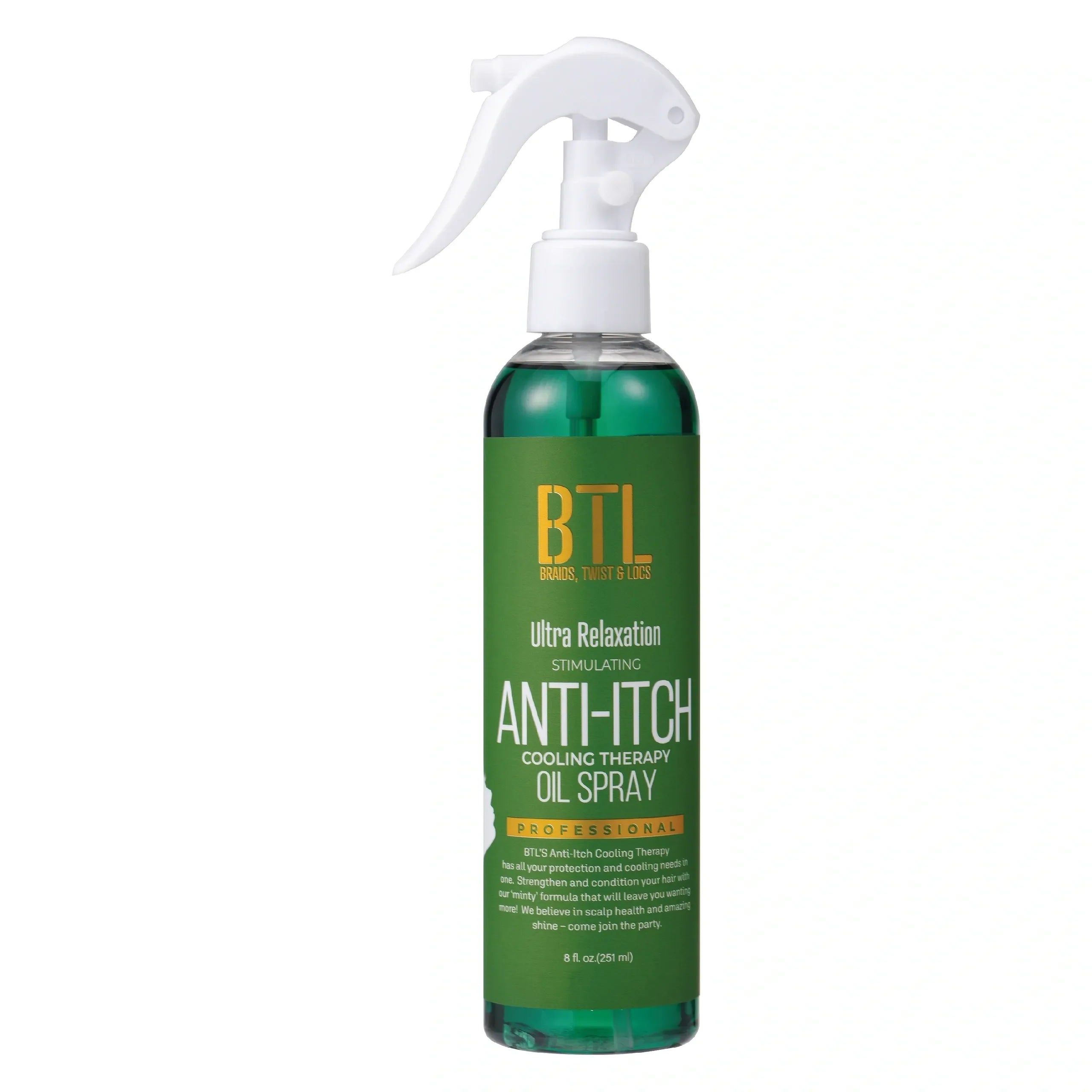 BTL Ultra Relaxation Stimulating Anti-Itch Cooling Therapy Oil Spray