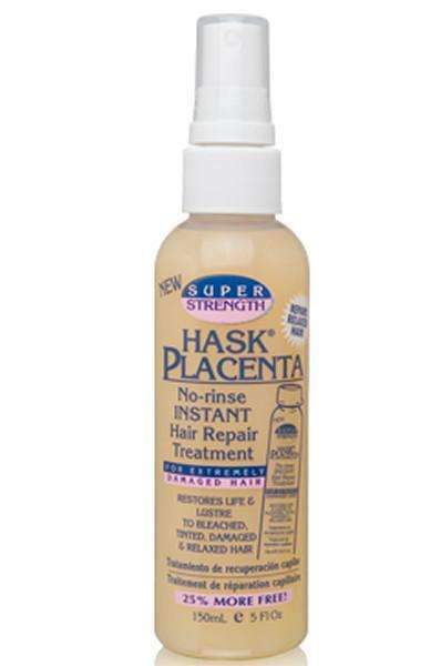 Hask Placenta No-Rinse Instant Hair Repair Treatment Super