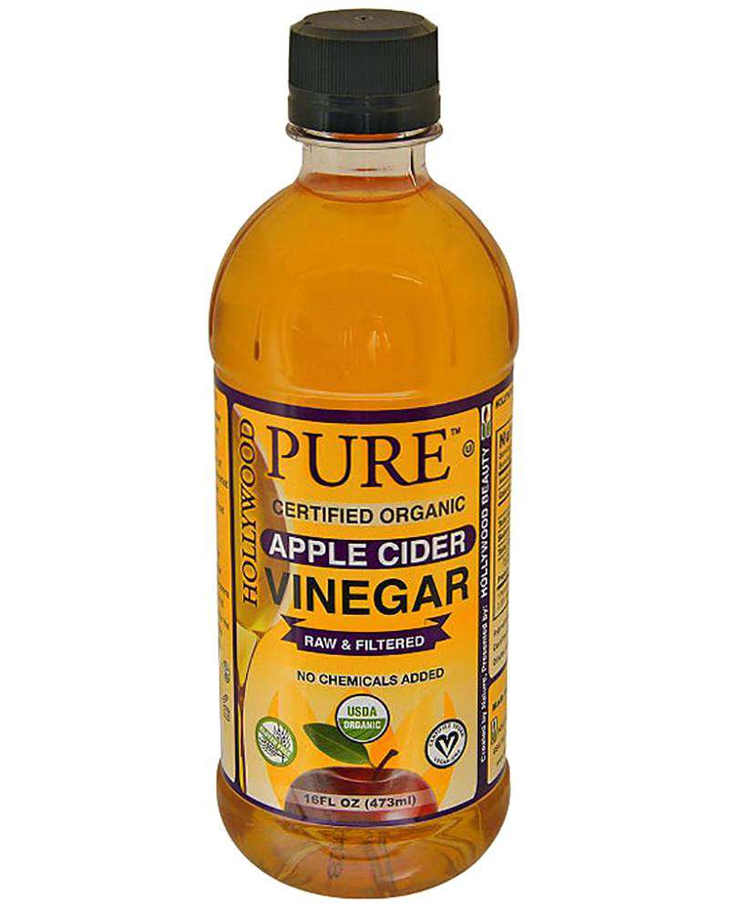 Hollywood Beauty Pure Certified Organic Apple Cider Vinegar